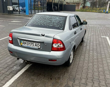 Серый ВАЗ 2170 Priora, объемом двигателя 1.6 л и пробегом 192 тыс. км за 1500 $, фото 4 на Automoto.ua