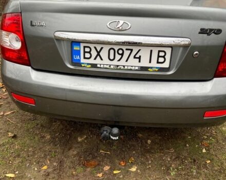 Серый ВАЗ 2170 Priora, объемом двигателя 1.6 л и пробегом 220 тыс. км за 2200 $, фото 2 на Automoto.ua