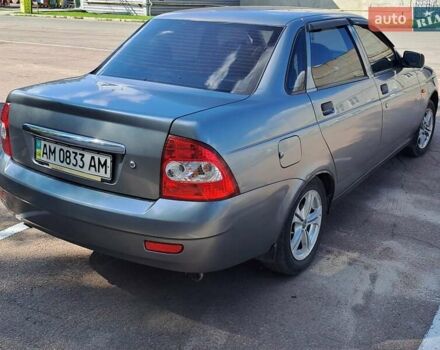 Серый ВАЗ 2170 Priora, объемом двигателя 1.6 л и пробегом 217 тыс. км за 3000 $, фото 6 на Automoto.ua