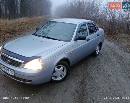 Сірий ВАЗ 2170 Priora, об'ємом двигуна 1.6 л та пробігом 193 тис. км за 1900 $, фото 9 на Automoto.ua