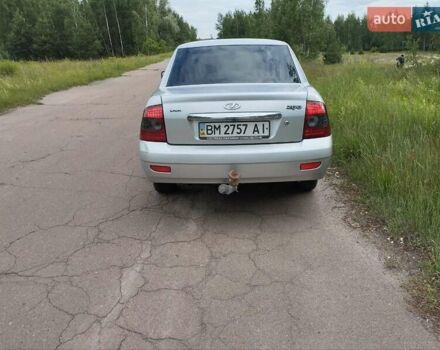 Серый ВАЗ 2170 Priora, объемом двигателя 1.6 л и пробегом 170 тыс. км за 3000 $, фото 2 на Automoto.ua