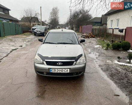 Серый ВАЗ 2170 Priora, объемом двигателя 1.6 л и пробегом 240 тыс. км за 2300 $, фото 4 на Automoto.ua