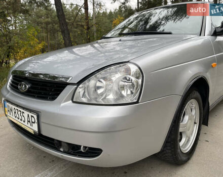 Серый ВАЗ 2170 Priora, объемом двигателя 1.6 л и пробегом 46 тыс. км за 3399 $, фото 2 на Automoto.ua