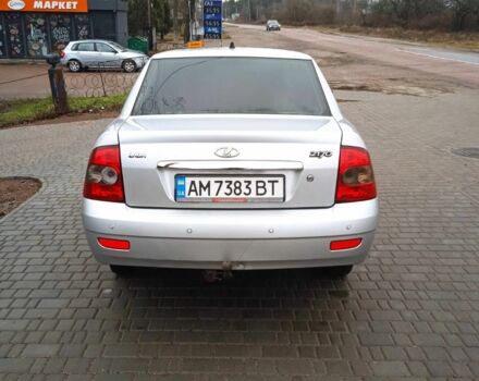 Серый ВАЗ 2170 Priora, объемом двигателя 1.6 л и пробегом 103 тыс. км за 2200 $, фото 3 на Automoto.ua