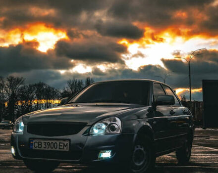 Серый ВАЗ 2170 Priora, объемом двигателя 1.6 л и пробегом 240 тыс. км за 3700 $, фото 2 на Automoto.ua