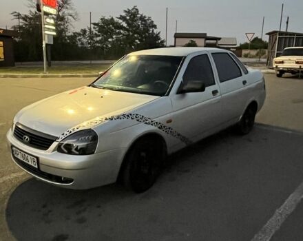 Серый ВАЗ 2170 Priora, объемом двигателя 1.6 л и пробегом 130 тыс. км за 2800 $, фото 3 на Automoto.ua