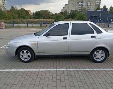 Серый ВАЗ 2170 Priora, объемом двигателя 1.6 л и пробегом 182 тыс. км за 2300 $, фото 3 на Automoto.ua