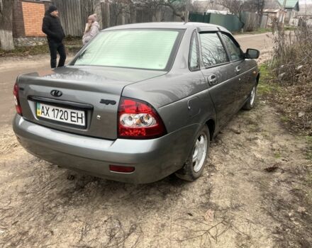 Серый ВАЗ 2170 Priora, объемом двигателя 1.6 л и пробегом 192 тыс. км за 2900 $, фото 2 на Automoto.ua
