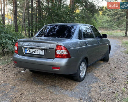 Серый ВАЗ 2170 Priora, объемом двигателя 1.6 л и пробегом 155 тыс. км за 3750 $, фото 3 на Automoto.ua