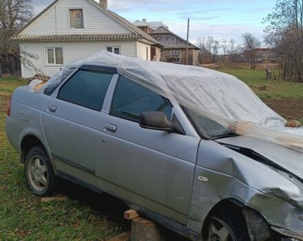 Серый ВАЗ 2170 Priora, объемом двигателя 1.6 л и пробегом 138 тыс. км за 970 $, фото 1 на Automoto.ua