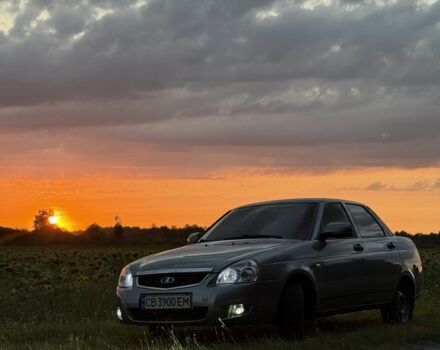 Серый ВАЗ 2170 Priora, объемом двигателя 1.6 л и пробегом 240 тыс. км за 3700 $, фото 1 на Automoto.ua