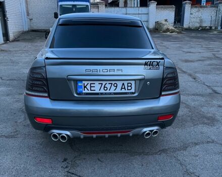 Серый ВАЗ 2170 Priora, объемом двигателя 1.6 л и пробегом 210 тыс. км за 3000 $, фото 2 на Automoto.ua