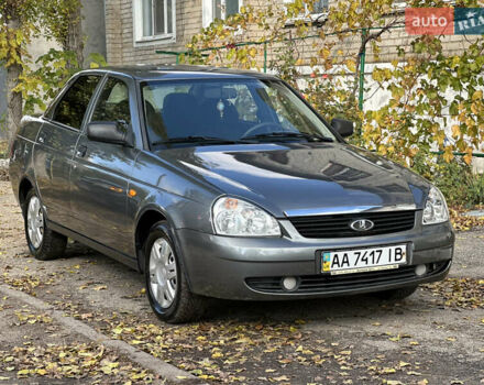 Серый ВАЗ 2170 Priora, объемом двигателя 1.6 л и пробегом 145 тыс. км за 2750 $, фото 4 на Automoto.ua
