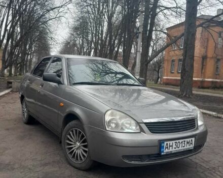 Серый ВАЗ 2170 Priora, объемом двигателя 1.6 л и пробегом 188 тыс. км за 1950 $, фото 1 на Automoto.ua