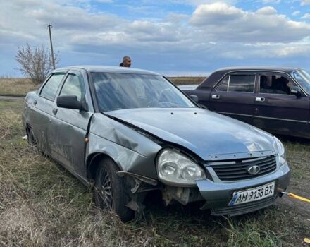 Серый ВАЗ 2170 Priora, объемом двигателя 1.6 л и пробегом 2 тыс. км за 1150 $, фото 1 на Automoto.ua