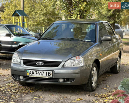 Серый ВАЗ 2170 Priora, объемом двигателя 1.6 л и пробегом 145 тыс. км за 2750 $, фото 1 на Automoto.ua