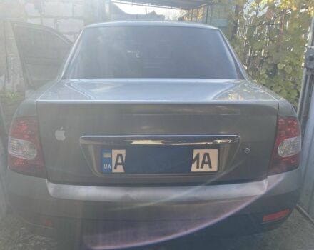 Серый ВАЗ 2170 Priora, объемом двигателя 1.6 л и пробегом 188 тыс. км за 2500 $, фото 5 на Automoto.ua