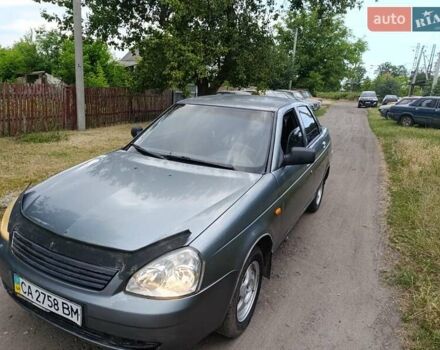 Серый ВАЗ 2170 Priora, объемом двигателя 1.6 л и пробегом 199 тыс. км за 1450 $, фото 3 на Automoto.ua