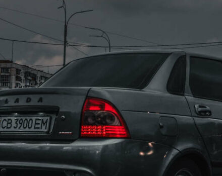 Серый ВАЗ 2170 Priora, объемом двигателя 1.6 л и пробегом 240 тыс. км за 3700 $, фото 3 на Automoto.ua