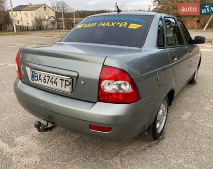 Серый ВАЗ 2170 Priora, объемом двигателя 1.6 л и пробегом 217 тыс. км за 3300 $, фото 5 на Automoto.ua