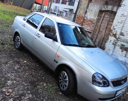 Серый ВАЗ 2170 Priora, объемом двигателя 1.6 л и пробегом 160 тыс. км за 2500 $, фото 2 на Automoto.ua