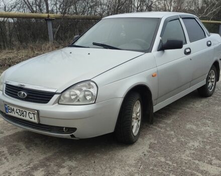 Серый ВАЗ 2170 Priora, объемом двигателя 1.6 л и пробегом 167 тыс. км за 2100 $, фото 1 на Automoto.ua