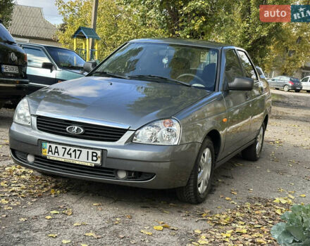 Серый ВАЗ 2170 Priora, объемом двигателя 1.6 л и пробегом 145 тыс. км за 2750 $, фото 5 на Automoto.ua