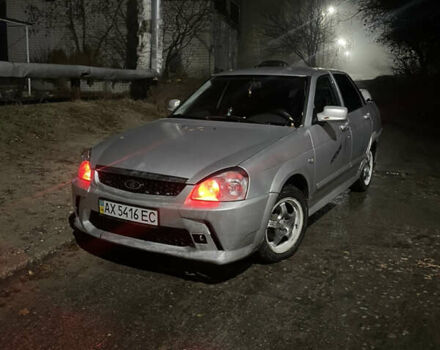 Серый ВАЗ 2170 Priora, объемом двигателя 1.6 л и пробегом 120 тыс. км за 2100 $, фото 4 на Automoto.ua