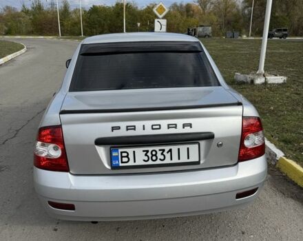 Серый ВАЗ 2170 Priora, объемом двигателя 1.6 л и пробегом 180 тыс. км за 2550 $, фото 4 на Automoto.ua