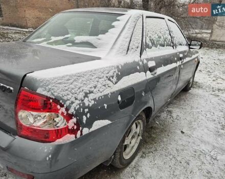 Серый ВАЗ 2170 Priora, объемом двигателя 1.6 л и пробегом 220 тыс. км за 1550 $, фото 4 на Automoto.ua