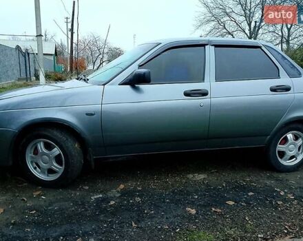 Серый ВАЗ 2170 Priora, объемом двигателя 1.6 л и пробегом 128 тыс. км за 2800 $, фото 3 на Automoto.ua