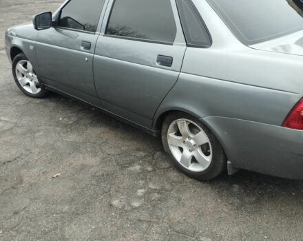 Серый ВАЗ 2170 Priora, объемом двигателя 1.6 л и пробегом 94 тыс. км за 3800 $, фото 2 на Automoto.ua