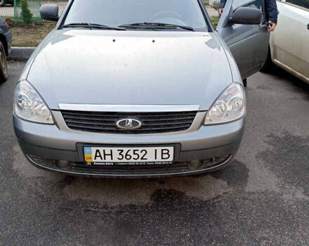 Сірий ВАЗ 2170 Priora, об'ємом двигуна 1.6 л та пробігом 59 тис. км за 4200 $, фото 1 на Automoto.ua
