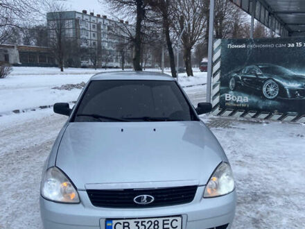 Серый ВАЗ 2170 Priora, объемом двигателя 1.6 л и пробегом 195 тыс. км за 2400 $, фото 1 на Automoto.ua