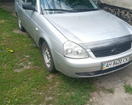 Сірий ВАЗ 2170 Priora, об'ємом двигуна 1.6 л та пробігом 222 тис. км за 1900 $, фото 1 на Automoto.ua