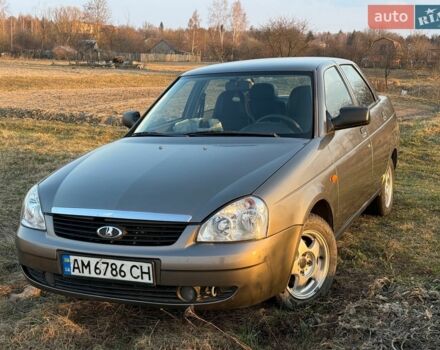 Сірий ВАЗ 2170 Priora, об'ємом двигуна 1.6 л та пробігом 78 тис. км за 3300 $, фото 1 на Automoto.ua