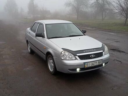 Серый ВАЗ 2170 Priora, объемом двигателя 1.6 л и пробегом 130 тыс. км за 2450 $, фото 1 на Automoto.ua