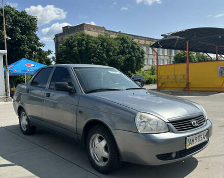 Серый ВАЗ 2170 Priora, объемом двигателя 1.6 л и пробегом 178 тыс. км за 2400 $, фото 1 на Automoto.ua