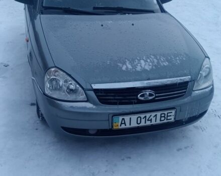 Серый ВАЗ 2170 Priora, объемом двигателя 1.6 л и пробегом 200 тыс. км за 2000 $, фото 1 на Automoto.ua