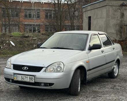 Серый ВАЗ 2170 Priora, объемом двигателя 1.6 л и пробегом 130 тыс. км за 1850 $, фото 1 на Automoto.ua