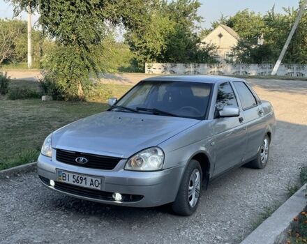 Сірий ВАЗ 2170 Priora, об'ємом двигуна 1.6 л та пробігом 191 тис. км за 1705 $, фото 1 на Automoto.ua