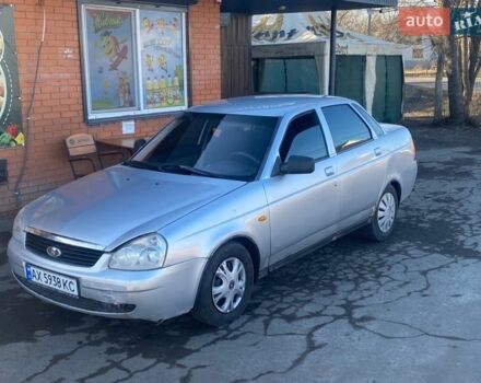 Серый ВАЗ 2170 Priora, объемом двигателя 1.6 л и пробегом 350 тыс. км за 1500 $, фото 1 на Automoto.ua