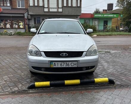 Сірий ВАЗ 2170 Priora, об'ємом двигуна 1.6 л та пробігом 174 тис. км за 1950 $, фото 1 на Automoto.ua