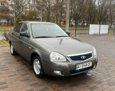 Серый ВАЗ 2170 Priora, объемом двигателя 1.6 л и пробегом 180 тыс. км за 2100 $, фото 1 на Automoto.ua