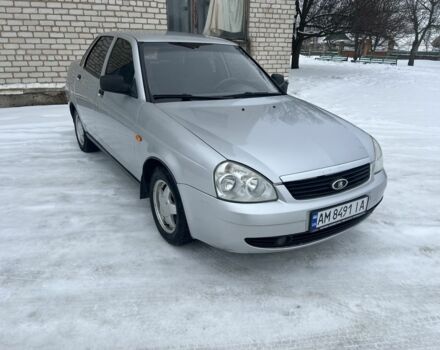Серый ВАЗ 2170 Priora, объемом двигателя 1.6 л и пробегом 220 тыс. км за 2200 $, фото 1 на Automoto.ua