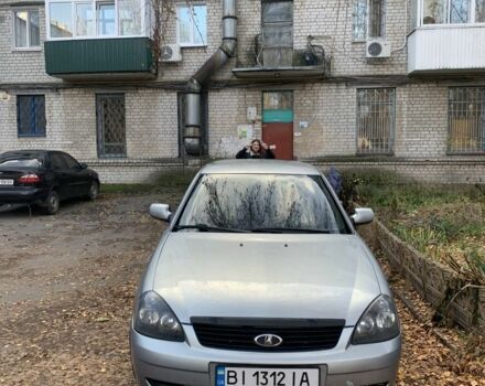 Сірий ВАЗ 2170 Priora, об'ємом двигуна 1.6 л та пробігом 240 тис. км за 2000 $, фото 1 на Automoto.ua