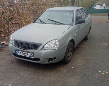 Серый ВАЗ 2170 Priora, объемом двигателя 1.6 л и пробегом 200 тыс. км за 1500 $, фото 1 на Automoto.ua