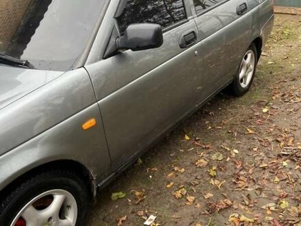 Серый ВАЗ 2170 Priora, объемом двигателя 1.6 л и пробегом 220 тыс. км за 2200 $, фото 1 на Automoto.ua