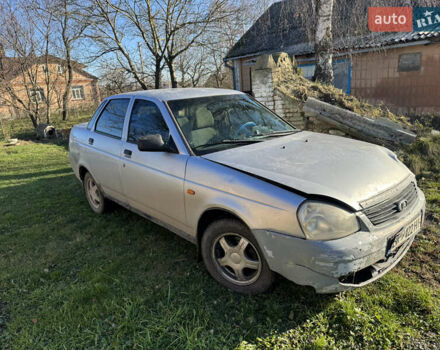 Серый ВАЗ 2170 Priora, объемом двигателя 1.6 л и пробегом 230 тыс. км за 1100 $, фото 1 на Automoto.ua