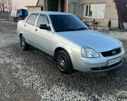 Серый ВАЗ 2170 Priora, объемом двигателя 1.6 л и пробегом 164 тыс. км за 2600 $, фото 1 на Automoto.ua